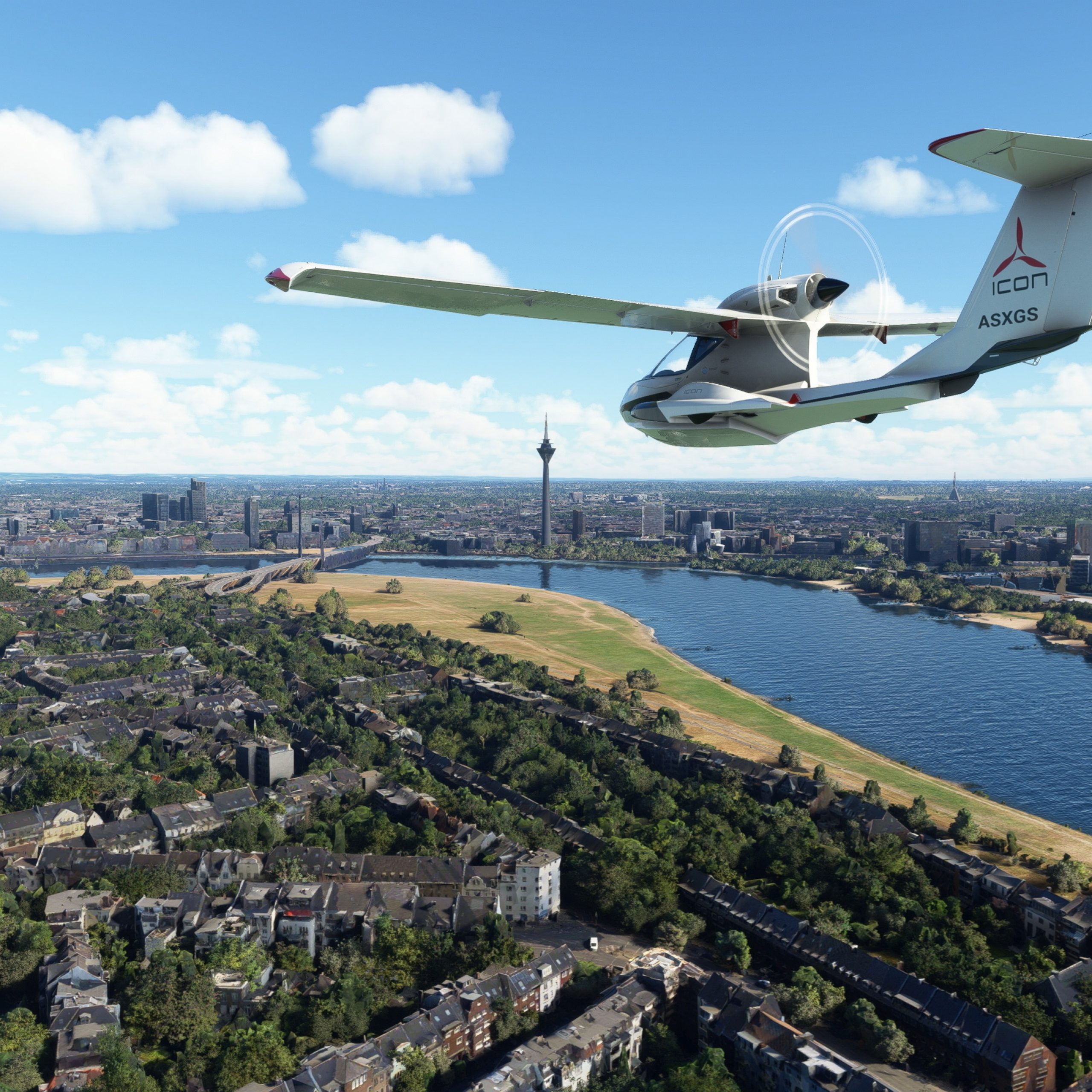 Microsoft Flight Simulator Celebrates Gamescom With Its First Ever City