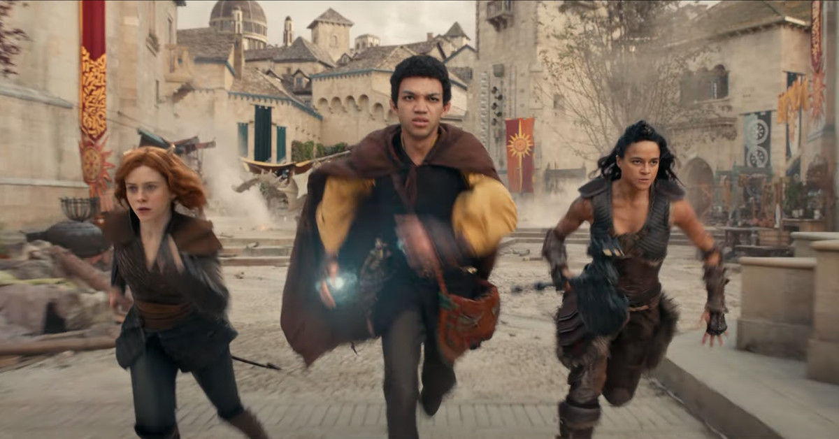 Dungeons & Dragons movie trailer has yet more jokes, very fat dragon