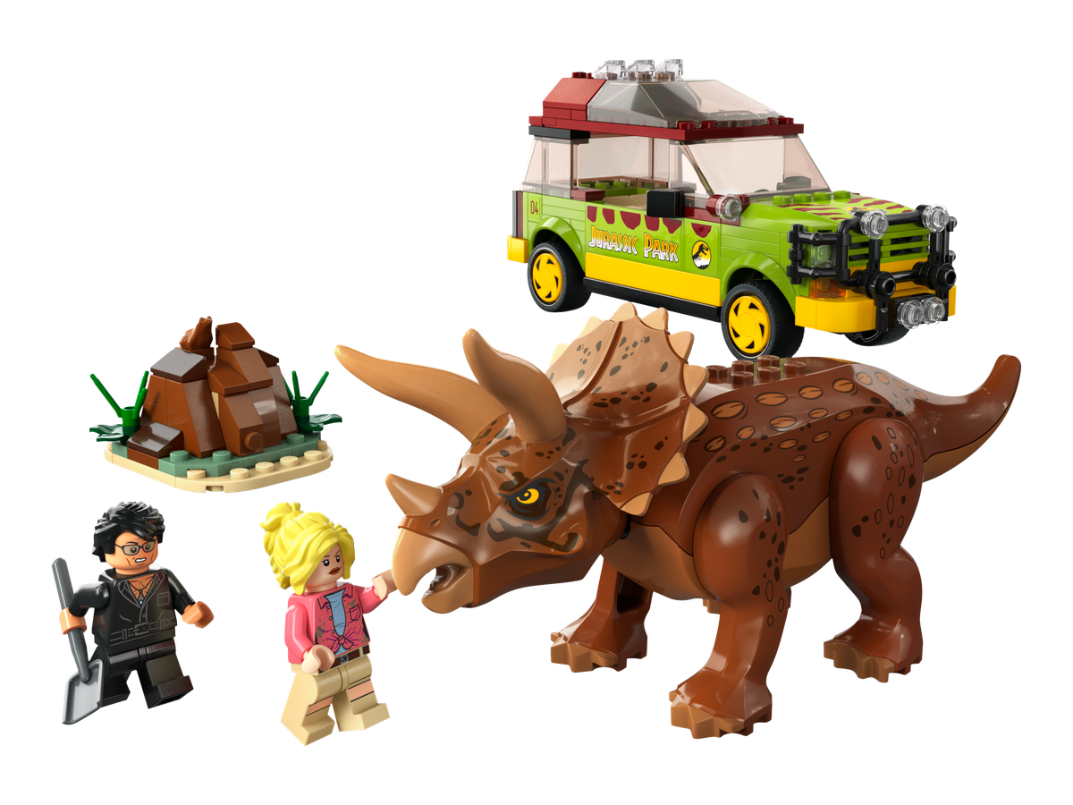 Lego’s new Jurassic Park sets include a big pile of Lego dino poop